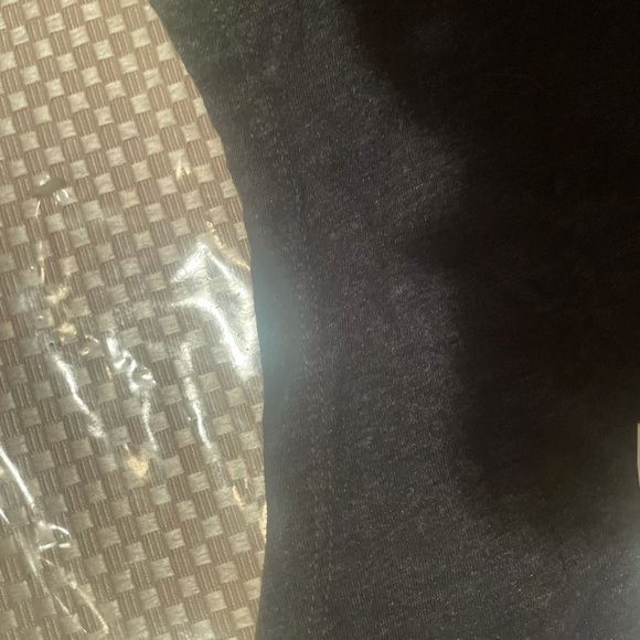 NWT LOFT GREY T SHIRT WITH STUDS AROUND THE NECK SIZE MEDIUM - Picture 6 of 9